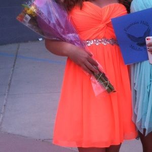 Beautiful orange formal/dance dress